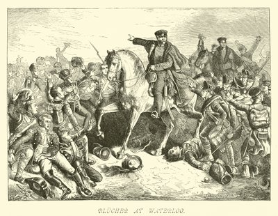 Blucher Waterlooban alkotó: German School