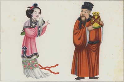 Kínai festmények (színes litho) alkotó: German School