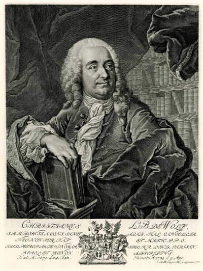 Christian Freiherr von Wolff alkotó: German School