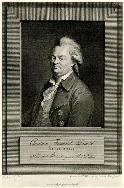 Christian Friedrich Daniel Schubart alkotó: German School