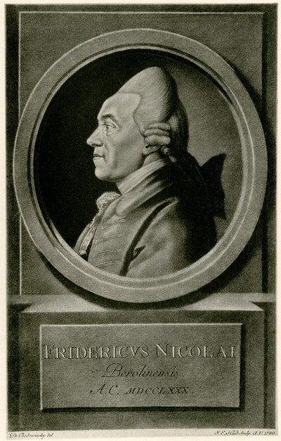 Christoph Friedrich Nicolai alkotó: German School