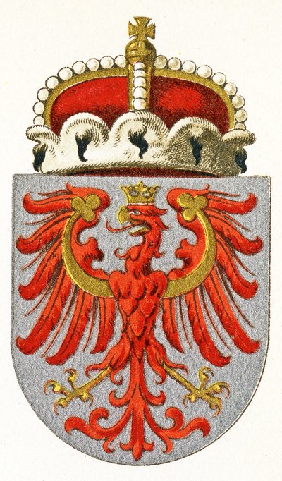 Tirol címere. 1898 körül alkotó: German School