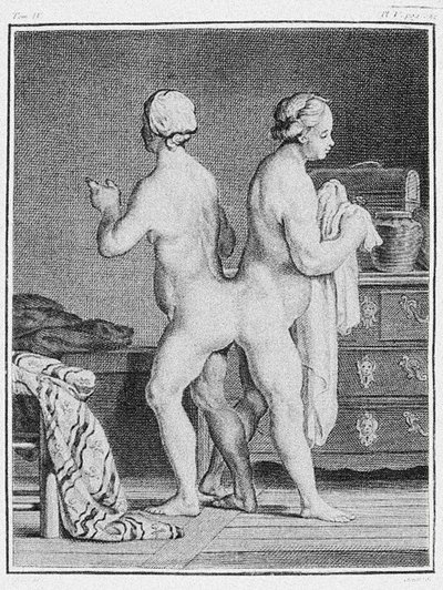 Együtt ikrek, 1777 körül (metszet) alkotó: German School