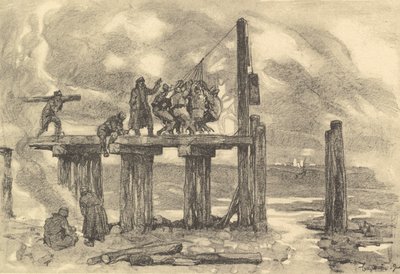 Híd építése a Putnán alkotó: German School