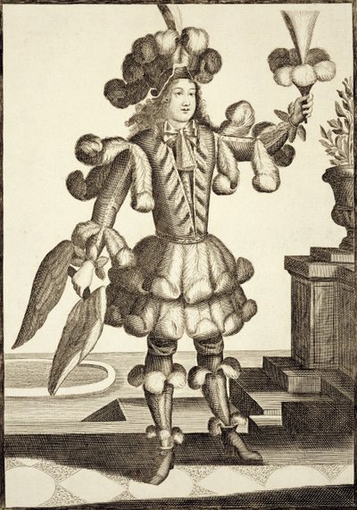 Tollkereskedő jelmeze, kocsma. Gerard Valck (16512-1726) 1690 körül alkotó: German School