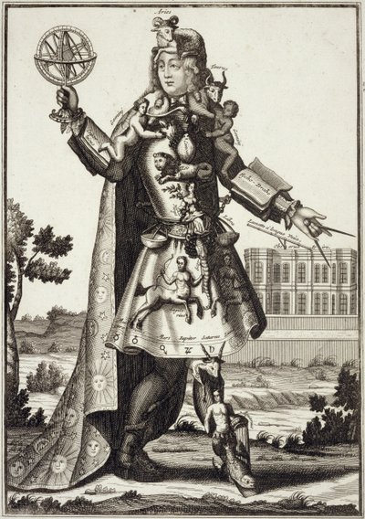 Jelmez asztrológusnak, kocsma. Gerard Valck (16512-1726) 1690 körül alkotó: German School