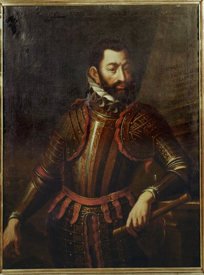 Schwarzenberg Adolf gróf, aki 1594-ben visszafoglalta a magyarországi Győrt a töröktől ... alkotó: German School