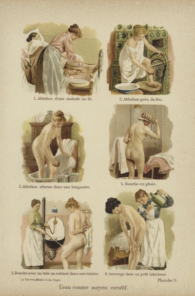 A víz gyógyító felhasználása (színes litó) alkotó: German School
