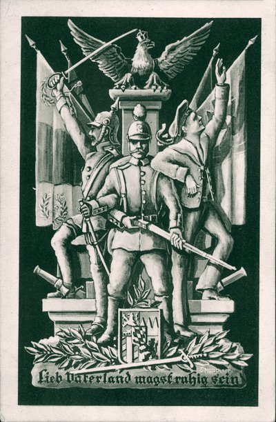 Kedves hazánk, légy békés (litho) alkotó: German School
