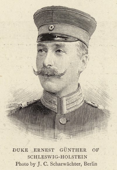 Ernest Gunther Schleswig-Holstein hercege alkotó: German School
