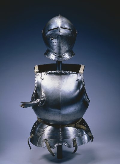 Elemek egy részleges páncélruhából, 1510-1530 körül alkotó: German School