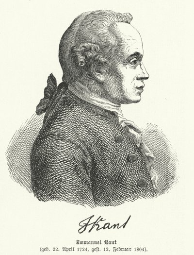 Emmanuel Kant német filozófus alkotó: German School