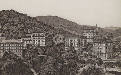 Angol templom, Royal Villa, Bristol, Villa Theresa (litho) alkotó: German School