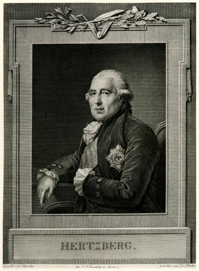 Ewald Friedrich Graf von Hertzberg alkotó: German School