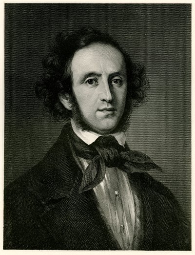 Felix Mendelssohn-Bartholdy, 1884-90 (fénykép) alkotó: German School
