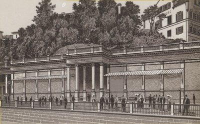 sziklaforrás (litho) alkotó: German School