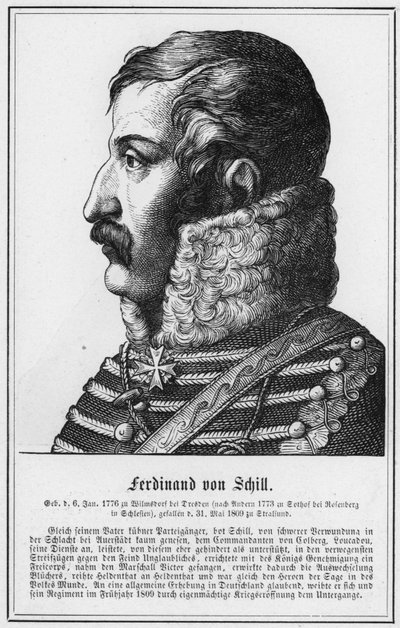 Ferdinand von Schill (metszet) alkotó: German School
