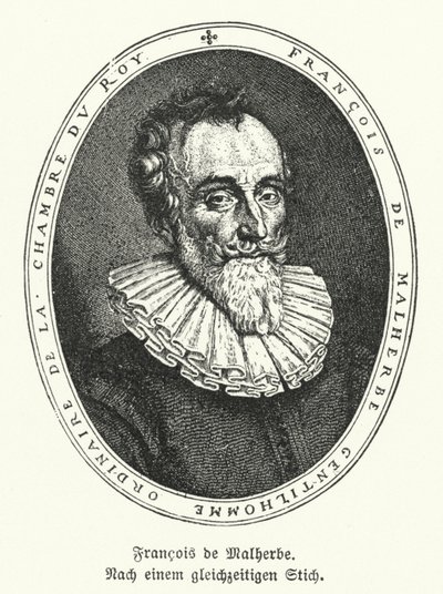 Francois de Malherbe francia költő és műfordító (litho) alkotó: German School