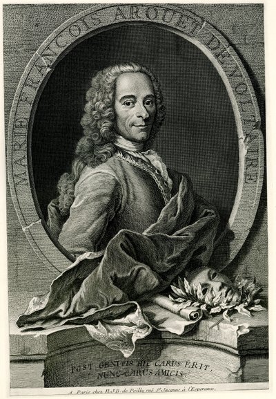 François Marie Arouet de Voltaire alkotó: German School