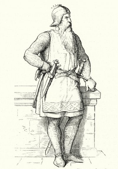 Frigyes Barbarossa, Németország és Olaszország királya és Szent-római császár (metszet) alkotó: German School