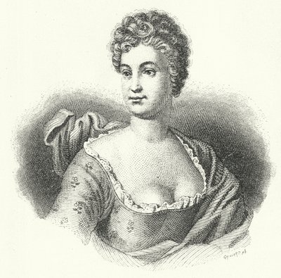 Friederike Caroline Neuber német színésznő és színházi rendező (metszet) alkotó: German School