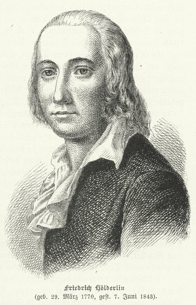 Friedrich Hoelderlin német költő és filozófus alkotó: German School