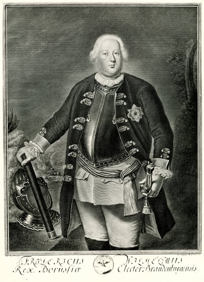 Friedrich Wilhelm I. alkotó: German School