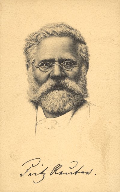 Fritz Reuter (litográfia) alkotó: German School