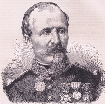 Chanly tábornok, Cassells: A Franciaország és Németország közötti háború története, Cassell and Company Limited, 1890 körül (litho) alkotó: German School