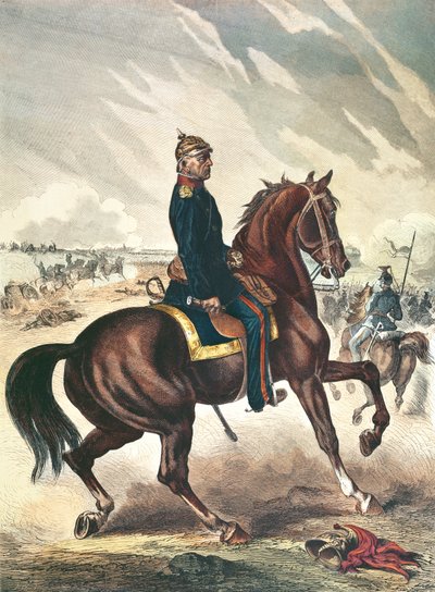 Helmuth Karl Bernhard von Moltke tábornok (1800-91) alkotó: German School