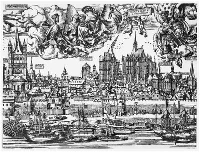 Köln általános képe, 1531 alkotó: German School