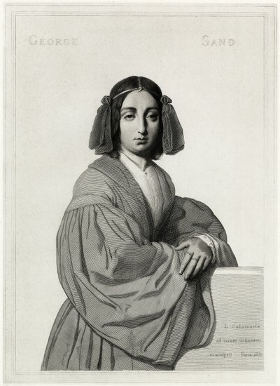 George Sand, 1884-90 alkotó: German School