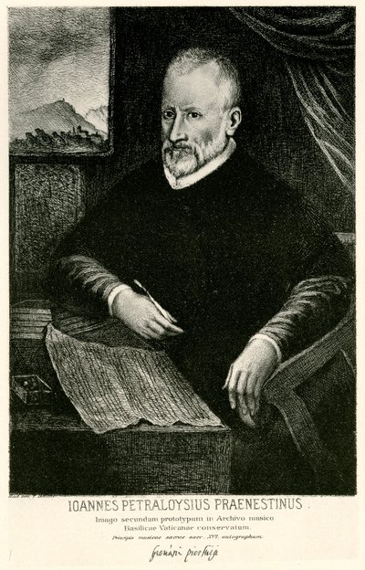 Giovanni Pierluigi Palestrinából alkotó: German School