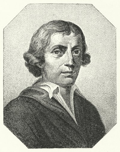 Giuseppe Parini olasz szatirikus és költő (metszet) alkotó: German School