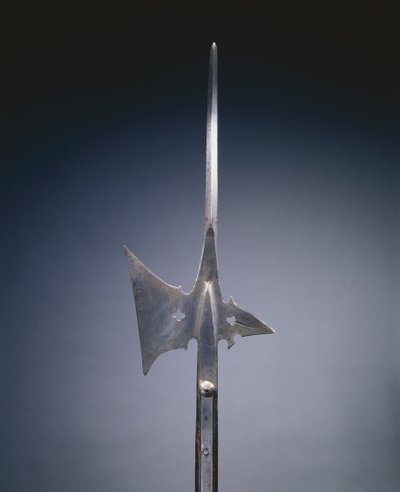 Alabárd, 1520 körül (acél és fa) alkotó: German School