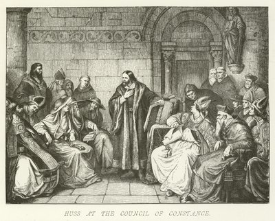 Husz a konstanzi zsinaton alkotó: German School