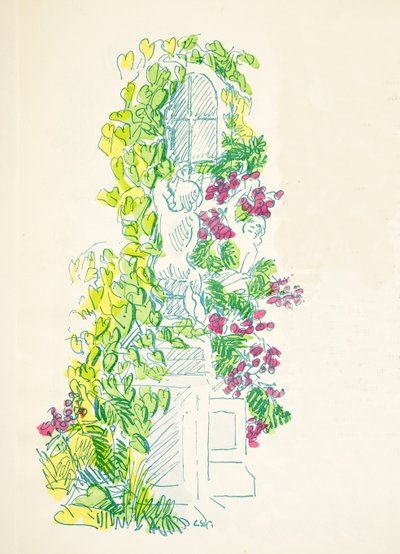 Illusztráció: Styl, pub.1922 (pochoir print) alkotó: German School