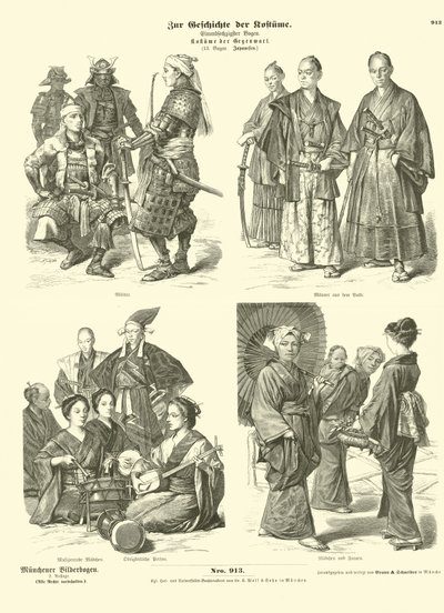 Japán jelmezek alkotó: German School