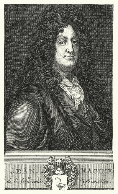 Jean Racine francia drámaíró (metszet) alkotó: German School