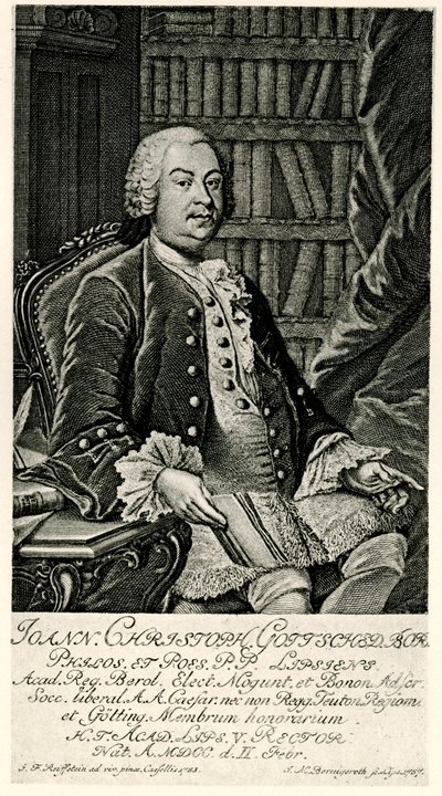 Johann Christoph Gottsched alkotó: German School