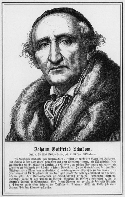 Johann Gottfried Schadow (metszet) alkotó: German School