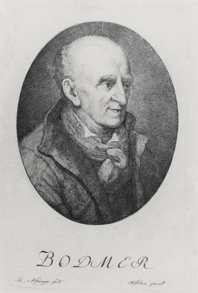 Johann Jacob Bodmer (metszet) alkotó: German School