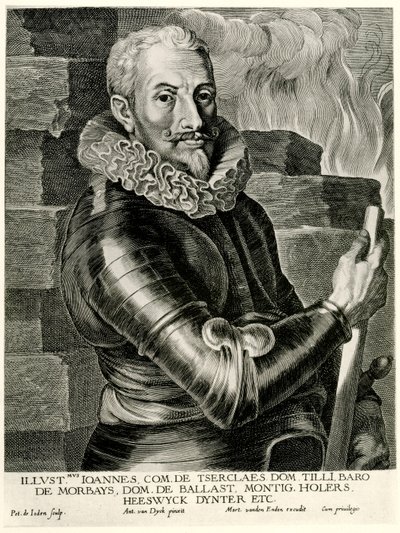 Johann Tserclaes Graf von Tilly alkotó: German School