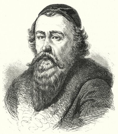 John Amos Comenius morva filozófus és teológus (metszet) alkotó: German School
