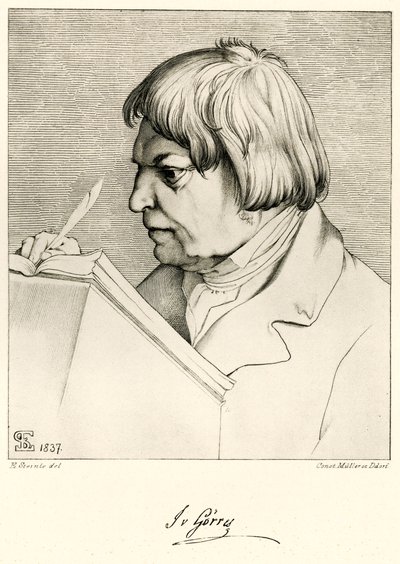 Joseph von Gorres alkotó: German School