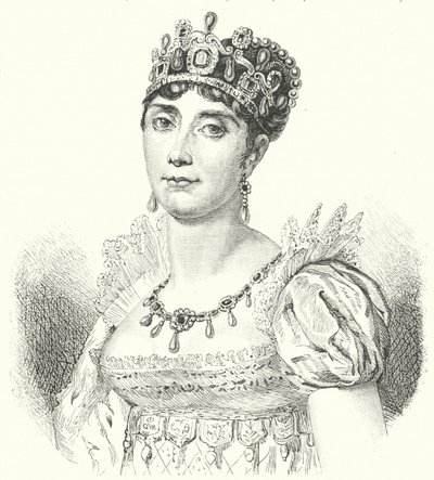 Josephine de Beauharnais, I. Napóleon első felesége (metszet) alkotó: German School
