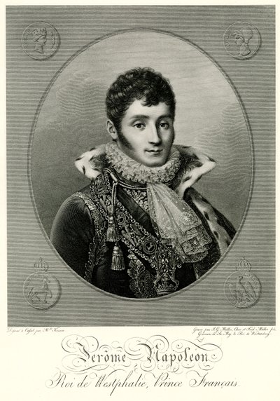 Jerome Bonaparte, 1884-90 alkotó: German School