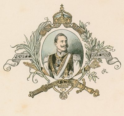 Vilmos császár, német császár és porosz király (1859-1941) alkotó: German School