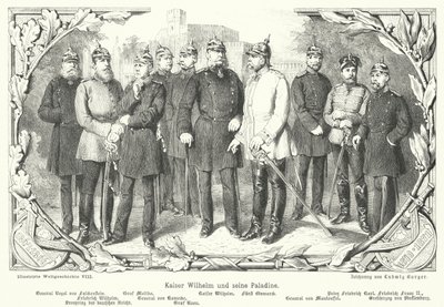 Vilmos császár és paladinjai alkotó: German School