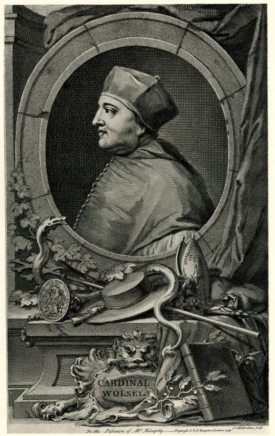 Thomas Wolsey bíboros alkotó: German School